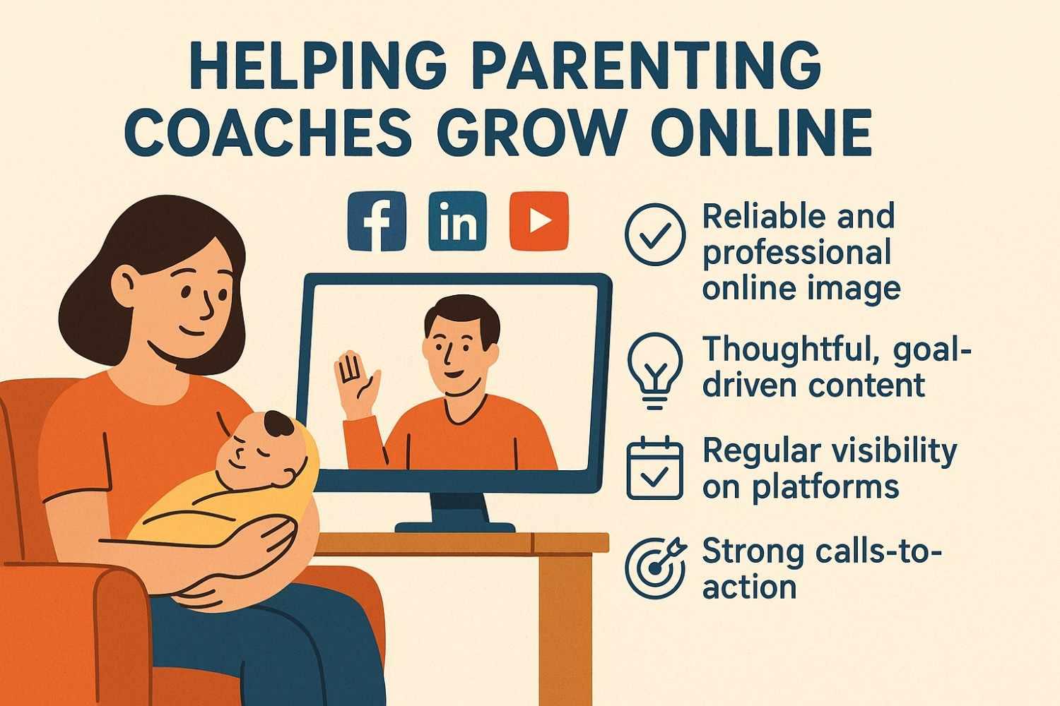 Helping Parenting Coaches Grow Online